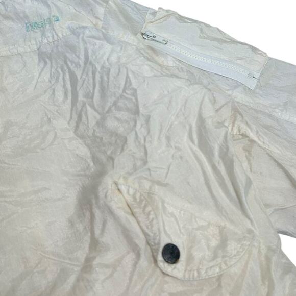 White Colorblock 90’s Windbreaker Jacket - Picture 6 of 7